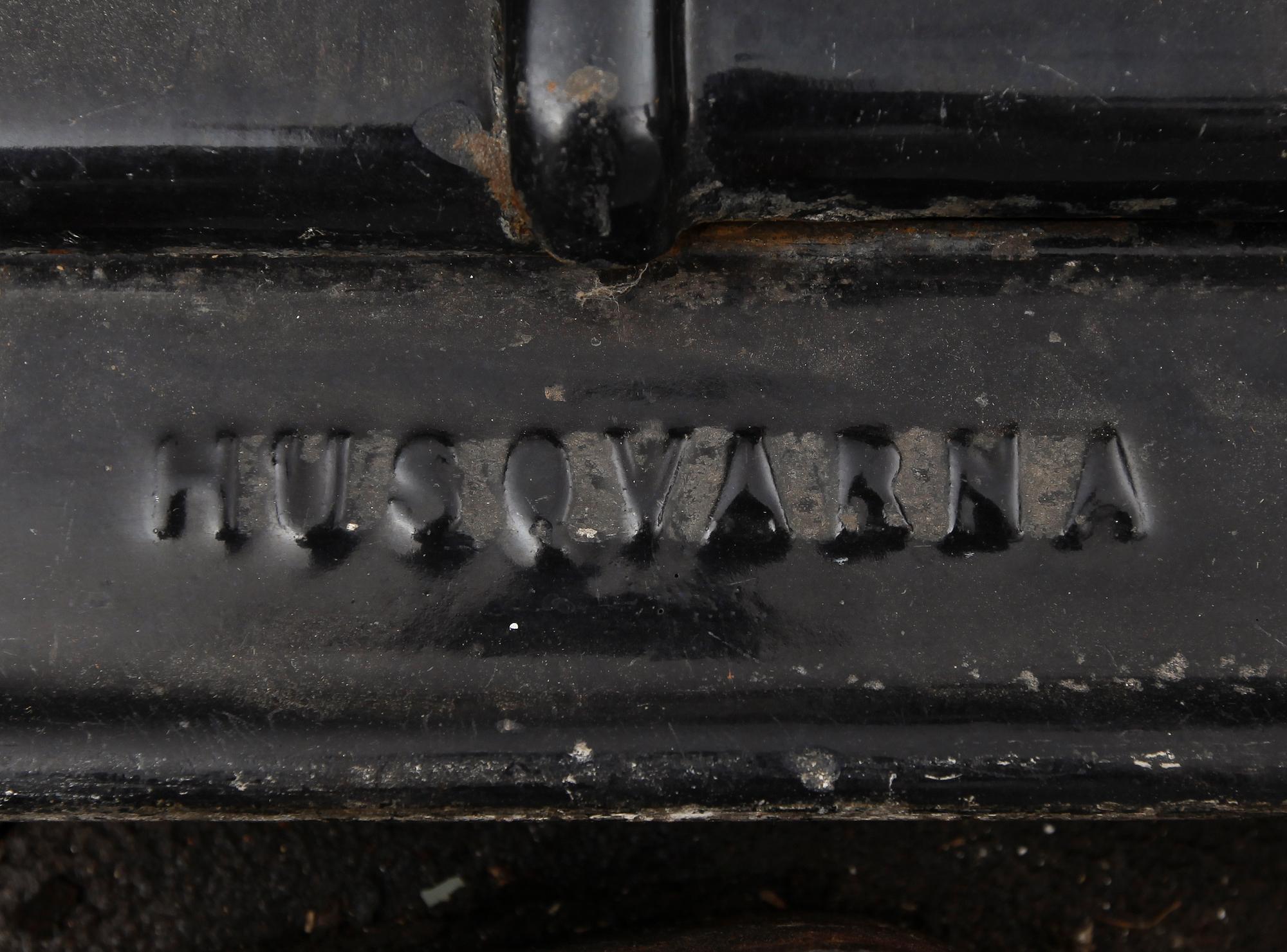 SPIS, gjutjärn, Husqvarna, 1900-talets första hälft.