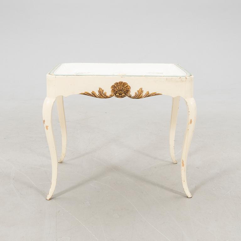 Tea table, Rococo style, Rörstrand, early 20th century.