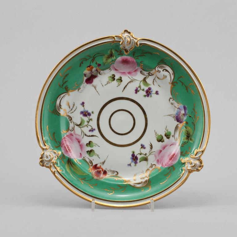 TALLRIK, porslin, Kornilov, Ryssland, 1800-talets mitt/andra hälft.