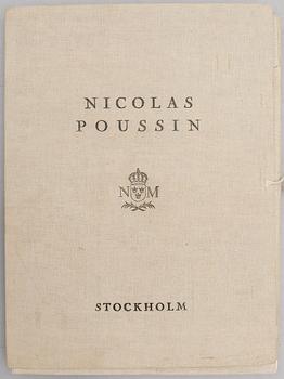 MAPP med 18 reproduktioner av Nicolas Poussin, utgiven av John Kroon. Nr 180/400.