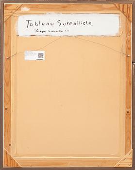 JORGE CAMACHO, "Tableau Surealliste", pastellkrita, signerad, 1900-talets mitt.