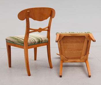 STOLAR, 4 st, Karl Johan stil, 1900-talets mitt.