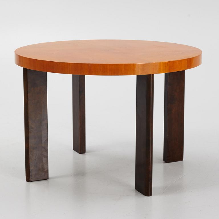 Coffee table, functionalist style, 1930s.