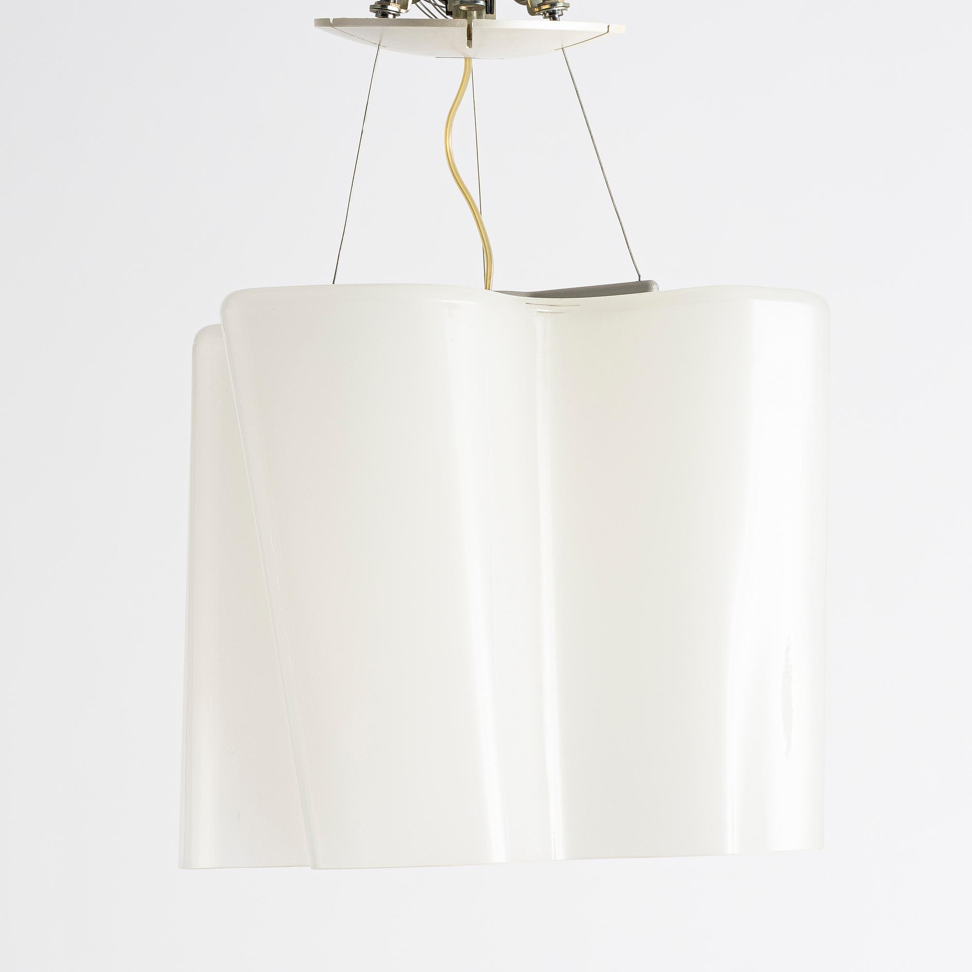 Michele De Lucchi and Gerhardt Reichert, ceiling lamp, "Logico", for Artemide, Italy, 21st century.