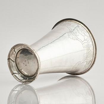 A Swedish 18th century silver beaker, mark of Jonas Berg, Stockholm 1759.