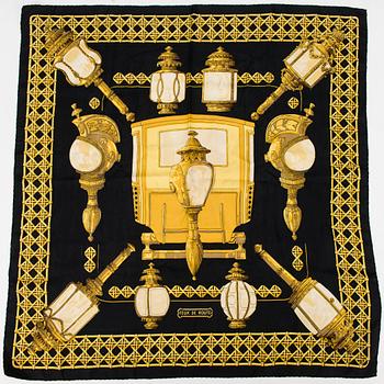 HERMÈS, "Feux de Route", TVÅ SCARFAR.