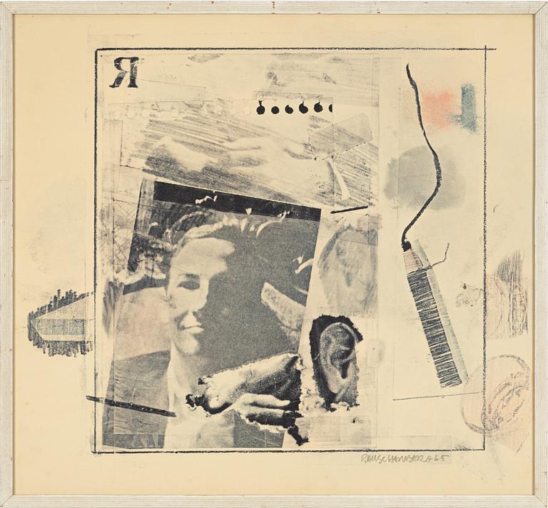 Robert Rauschenberg, "Dwan Gallery Poster".