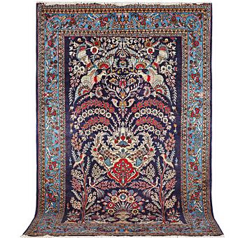 A carpet, Sarouk, ca 255 x 155 cm.