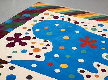 Josef Frank, Matta "Matta nr II", handtuftad, ca 397 x 278-279 cm (samt kortsidorna med ca 1 cm foder).