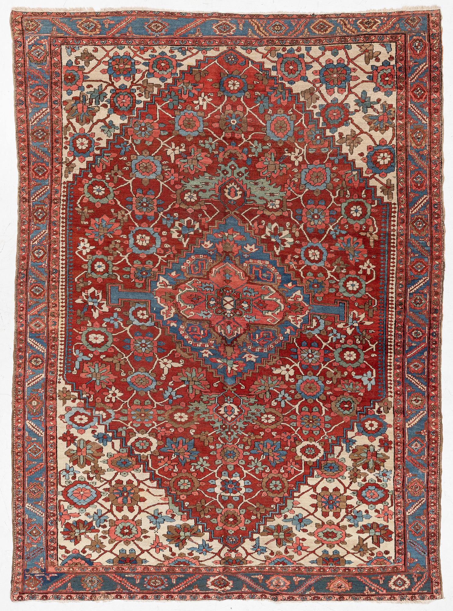 Matta, Heris, antik, 390 x 280 cm.