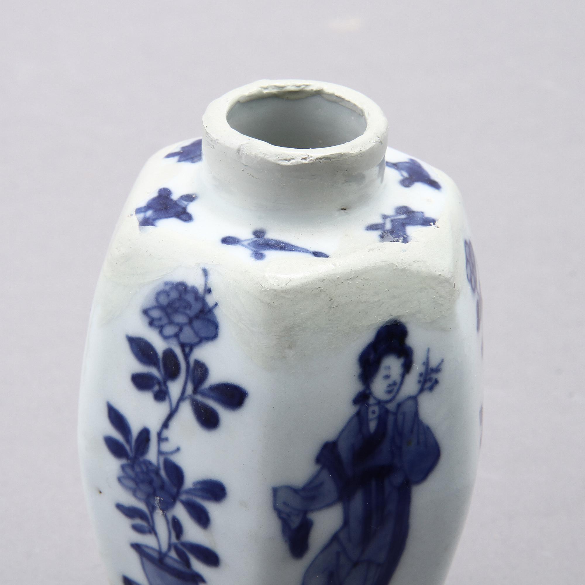 PARTI PORSLIN, 10 delar, Kina, 1700-tal.