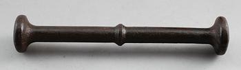 MORTEL MED STÖT, järn, sannolikt 1700-tal.
