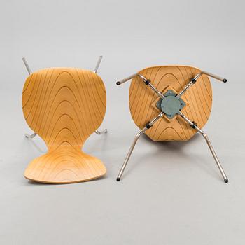 A pair of "Nikke" chairs, designed in 1958 for Asko.