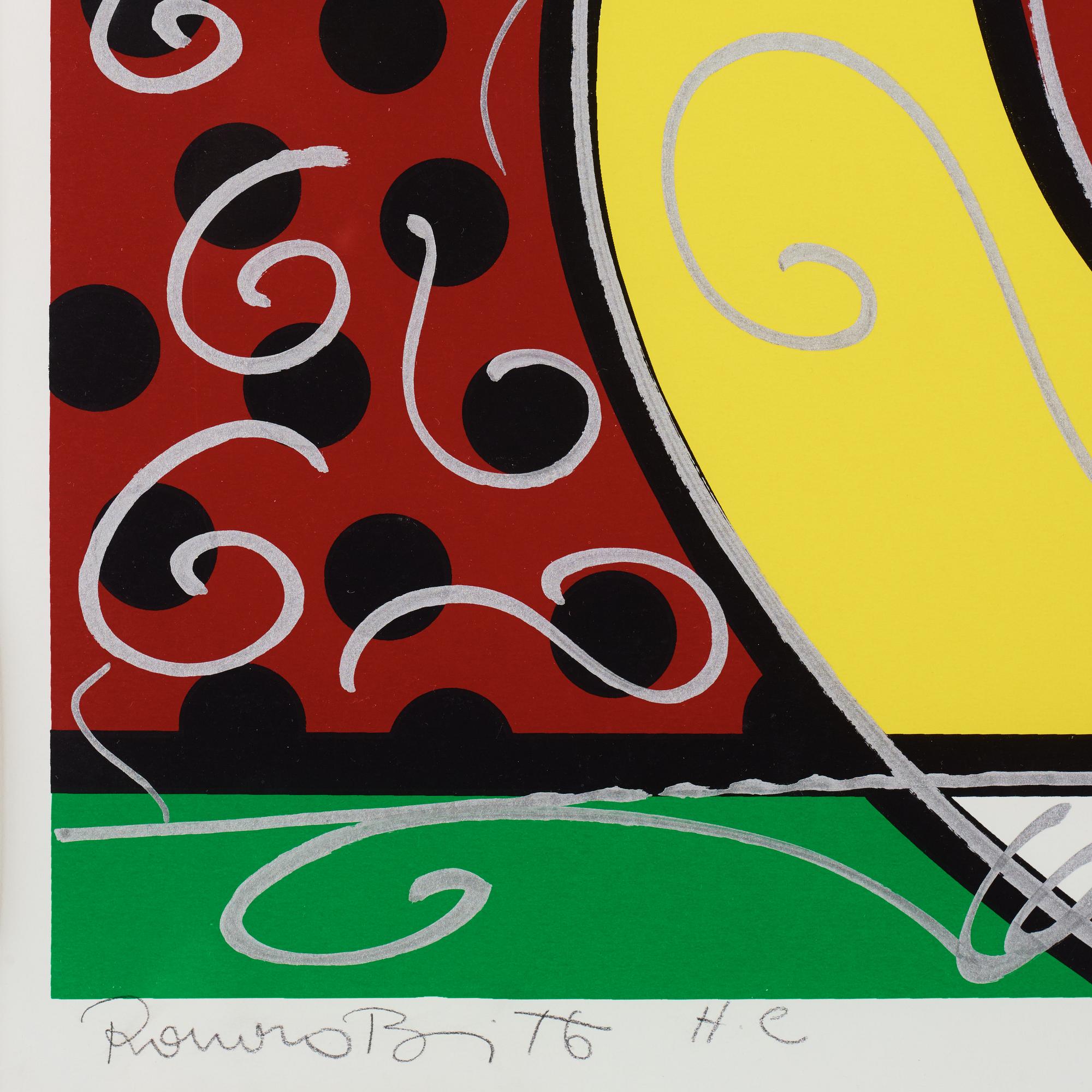 ROMERO BRITTO, silkscreen, signed with pencil and numbered HC.