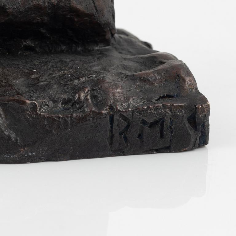 Bror Marklund, Sculpture, bronze, signed BM, height 24 cm.