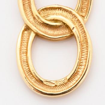 A pair of Buccellati earrings in 18K gold.