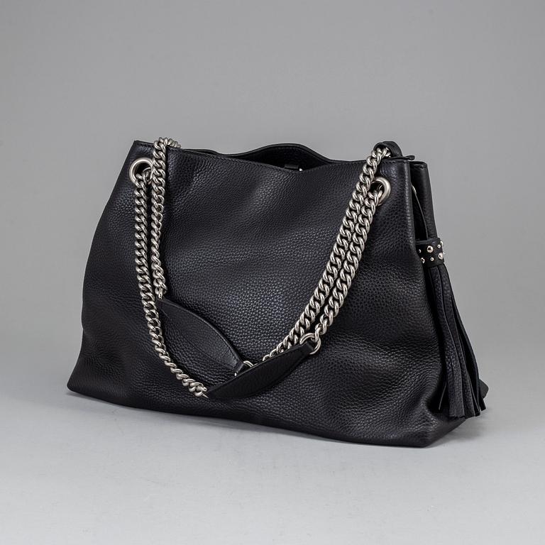 GUCCI, 'Soho' leather bag.