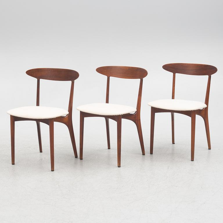 Kurt Østervig, three "Skagen" chairs, Brande Møbelfabrik, Danmark,.
