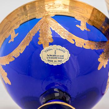 Skålar 6 st, Murano, Italien, 1900-talets slut.