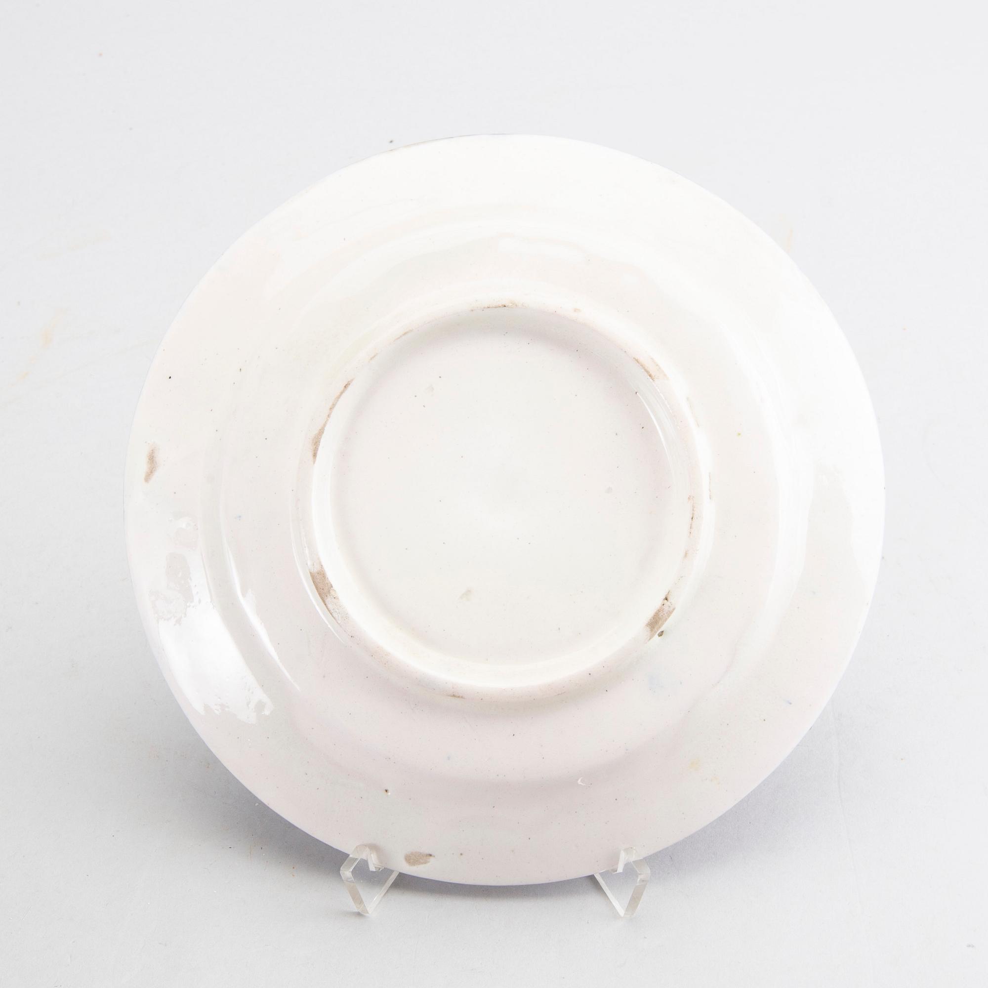 SKÅLFAT 3 st Persien 1800-tal lergods.