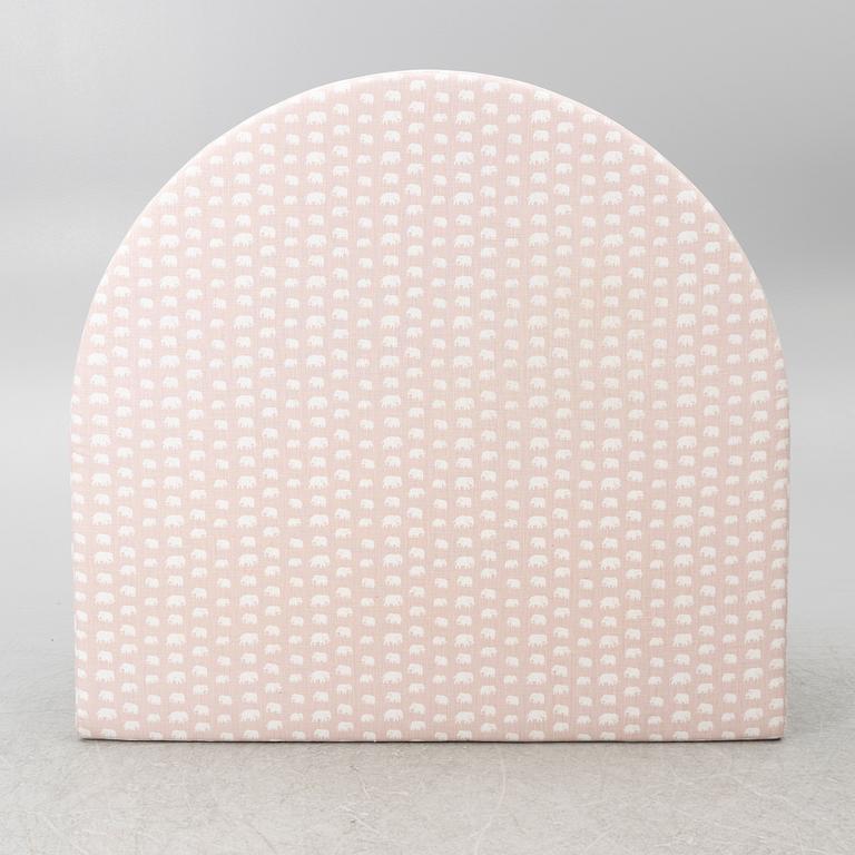 Bed headboard, contemporary.