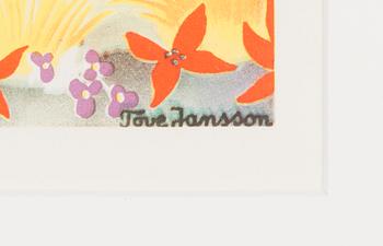 Tove Jansson, affisch "Regnbågshuset".