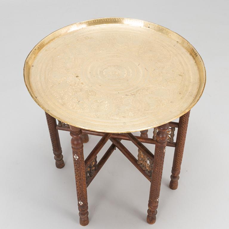 An oriental tray table from 20th century.