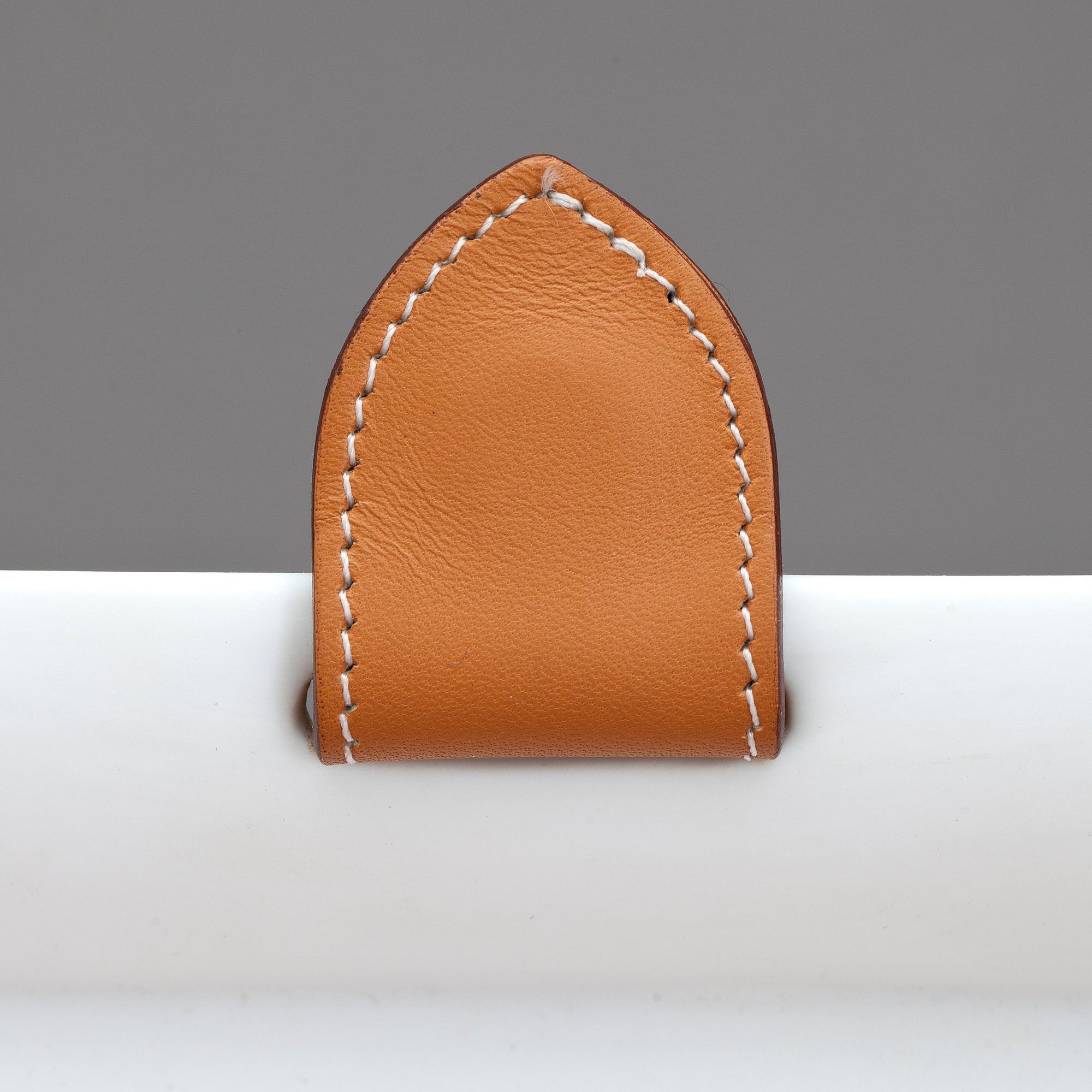 HERMÈS, a unglazed porcelain tray.