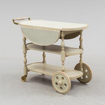 an early 20th century serving trolley.