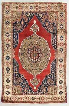 An antique Karapinar carpet ca 167 x 107 cm.