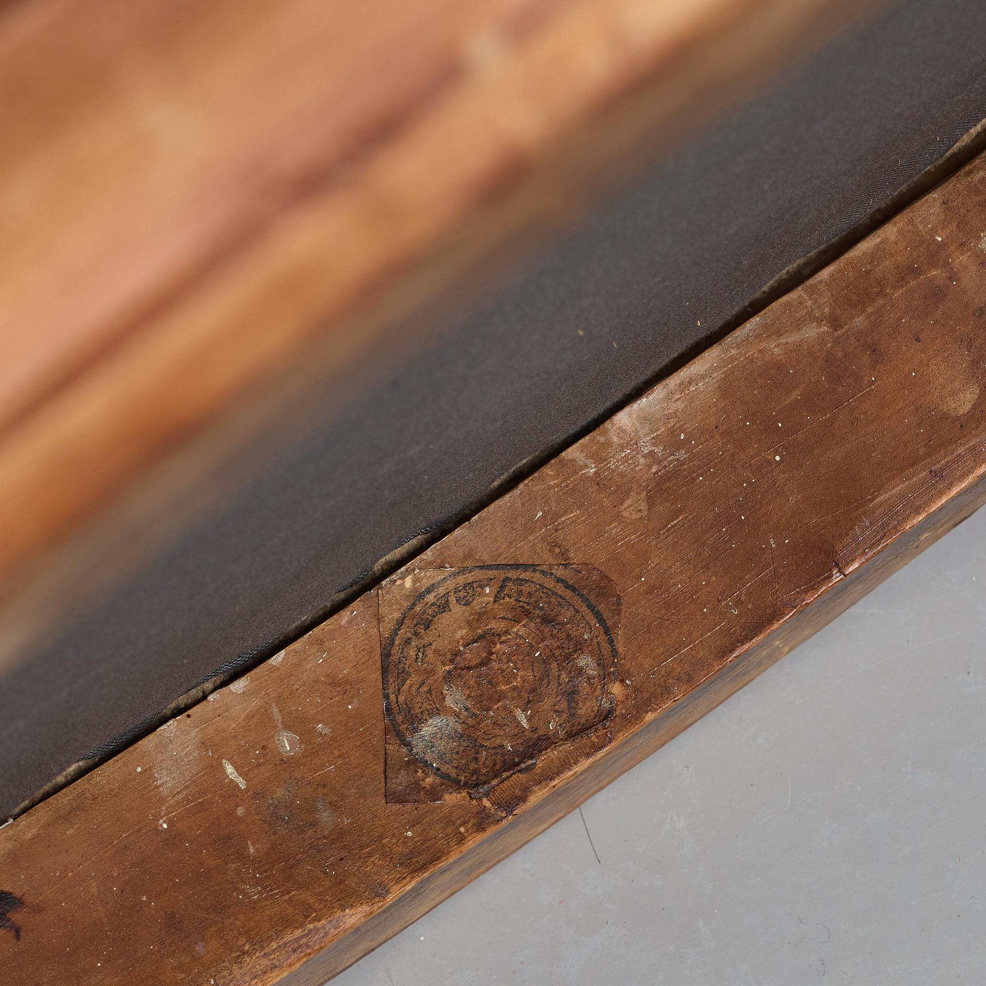 TABURETTER, ett par, av Johan Hammarström (mästare i Stockholm 1794-1812), gustavianska.