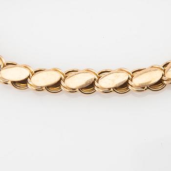 Bracelet 14K gold.