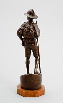 TORE STRINDBERG, skulptur, brons, signerad och daterad 1910.