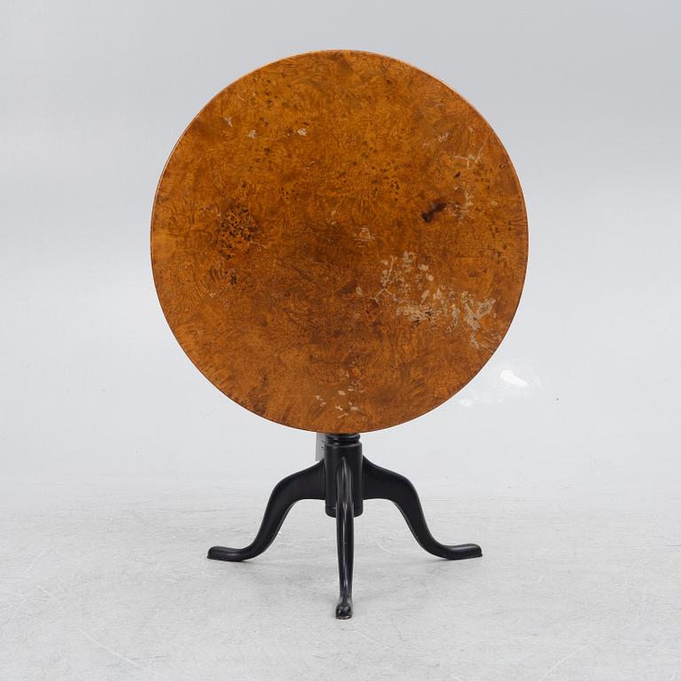 Jacob Sjölin, drop-leaf table, (master in Köping and Kungsör 1767-85).