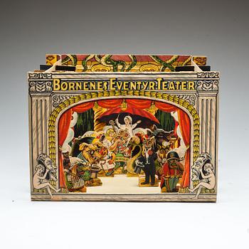DOCKTEATER, "Børnenes Eventyr Teater", Danmark. 1900-talets första hälft.