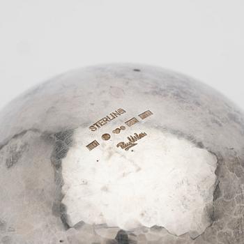 Rey Urban, Skål, sterling silver, Stockholm, 1980.