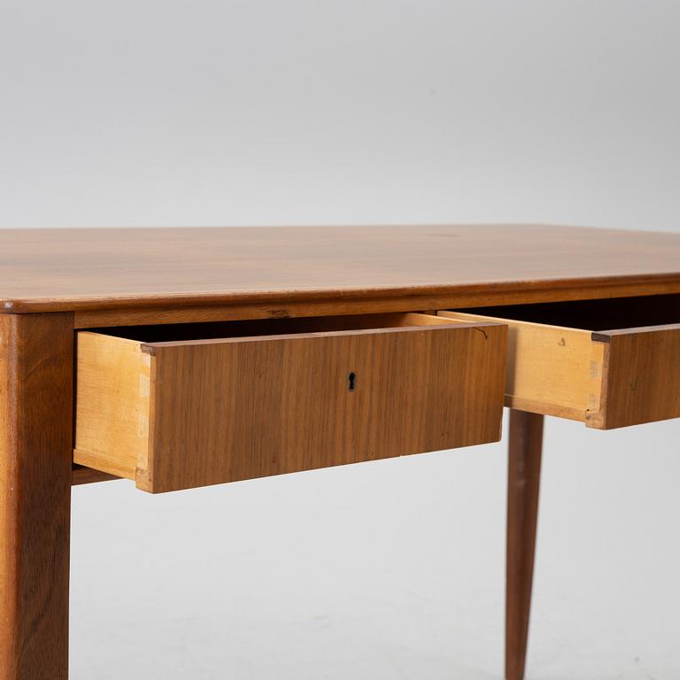 Carl Malmsten, Desk, 'Guldheden', Åfors Möbelfabrik, second half of the 20th century.