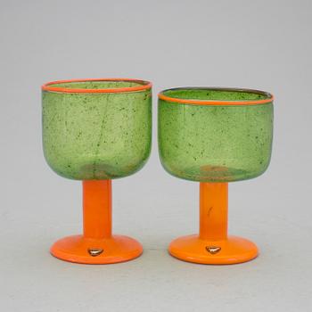 GUNNAR CYRÉN, Orrefors, 'Popglas', 1960-70-tals.