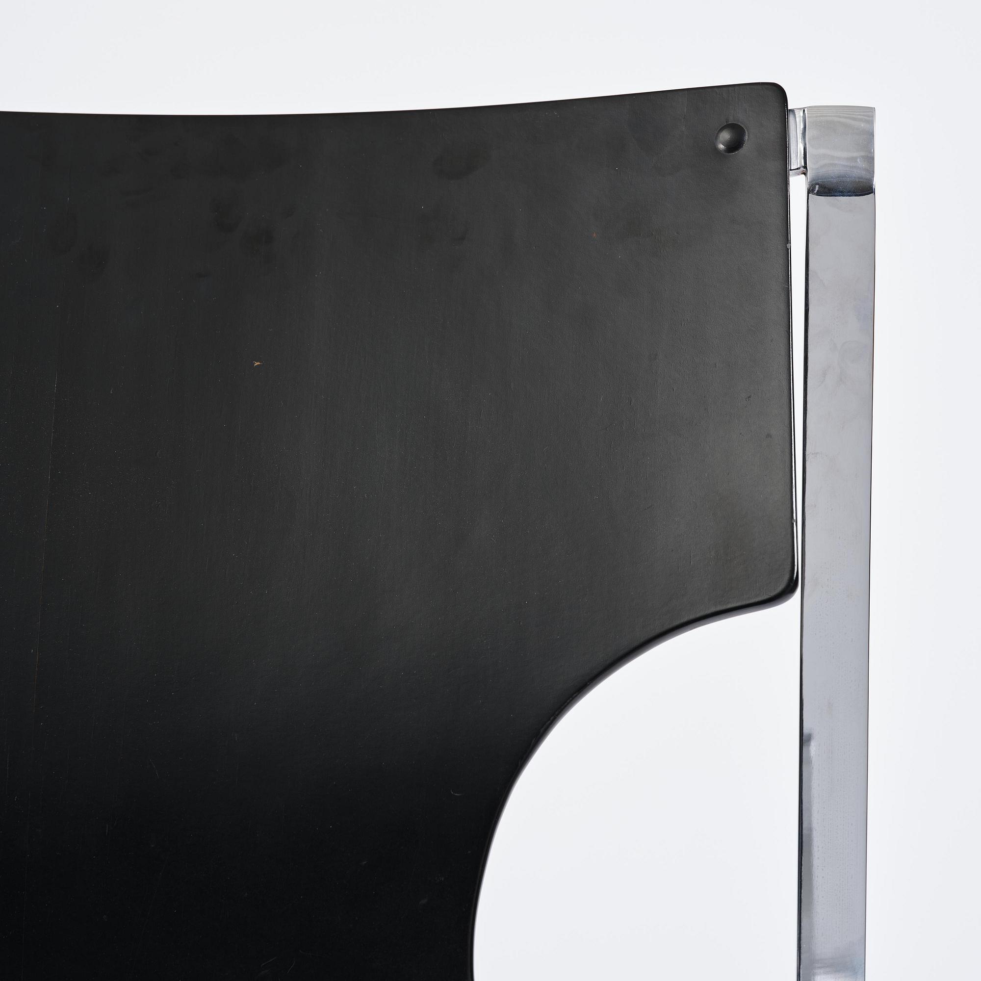 Sigurd Persson, a rare pair of armchairs, Åry Stålmöbler, Örsjö, 1960s.