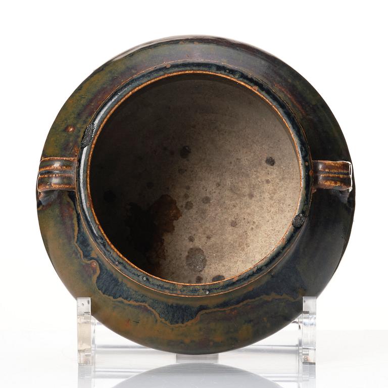 A black and brown glazed stoneware jar, Northern Song dynasty.