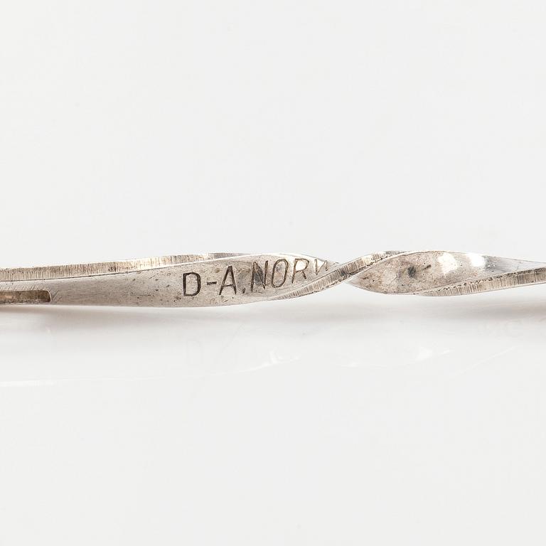 David Andersen, A sterling silver necklace.