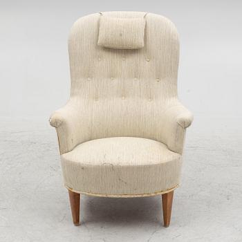 Carl Malmsten, a 'Marino' armchair, second half of the 20th Century.