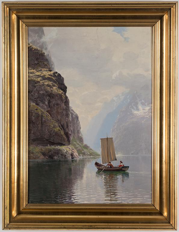 HANS ANDREAS DAHL, oil on canvas, signed Hans Andreas Dahl.