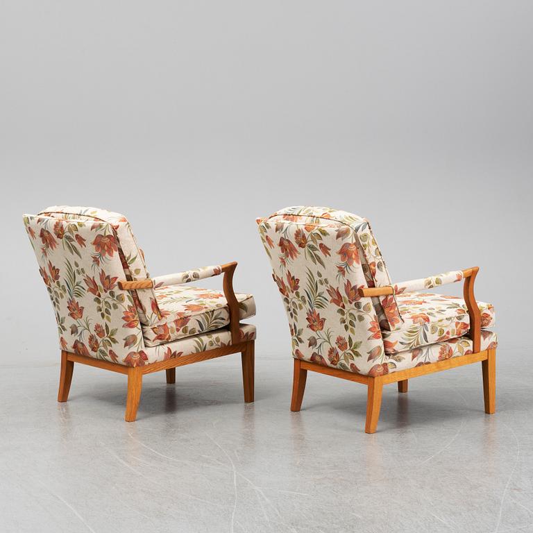 BRÖDERNA ANDERSSON, A pair of 20th/21st century easy chairs.