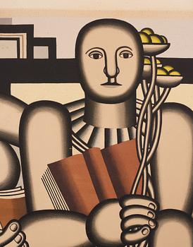 Fernand Léger Efter, "La lecture".