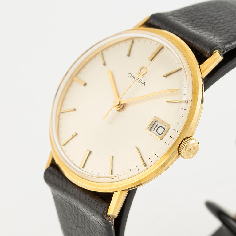 Omega, wristwatch, 33.5 mm.