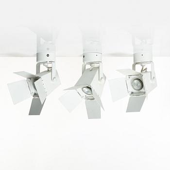 Thomas Bernstrand & Mattias Ståhlbom, a set of three 'Foto' spotlights, 2007.