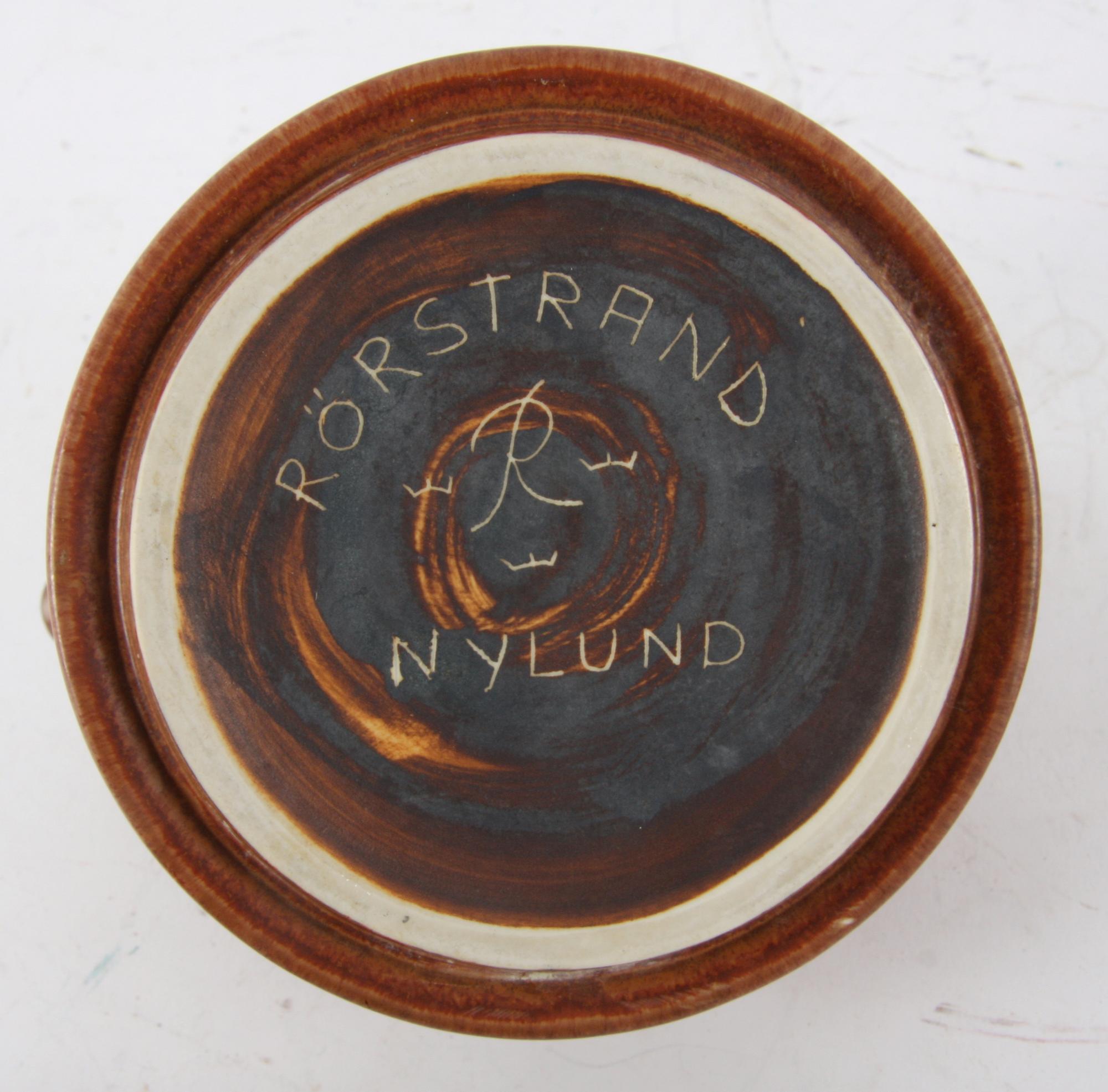 TEKANNA, stengods, Gunnar Nylund, Rörstrand.