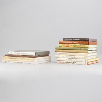 Bibliofilupplagor med originalgrafik, som regel signerad (14 vol).