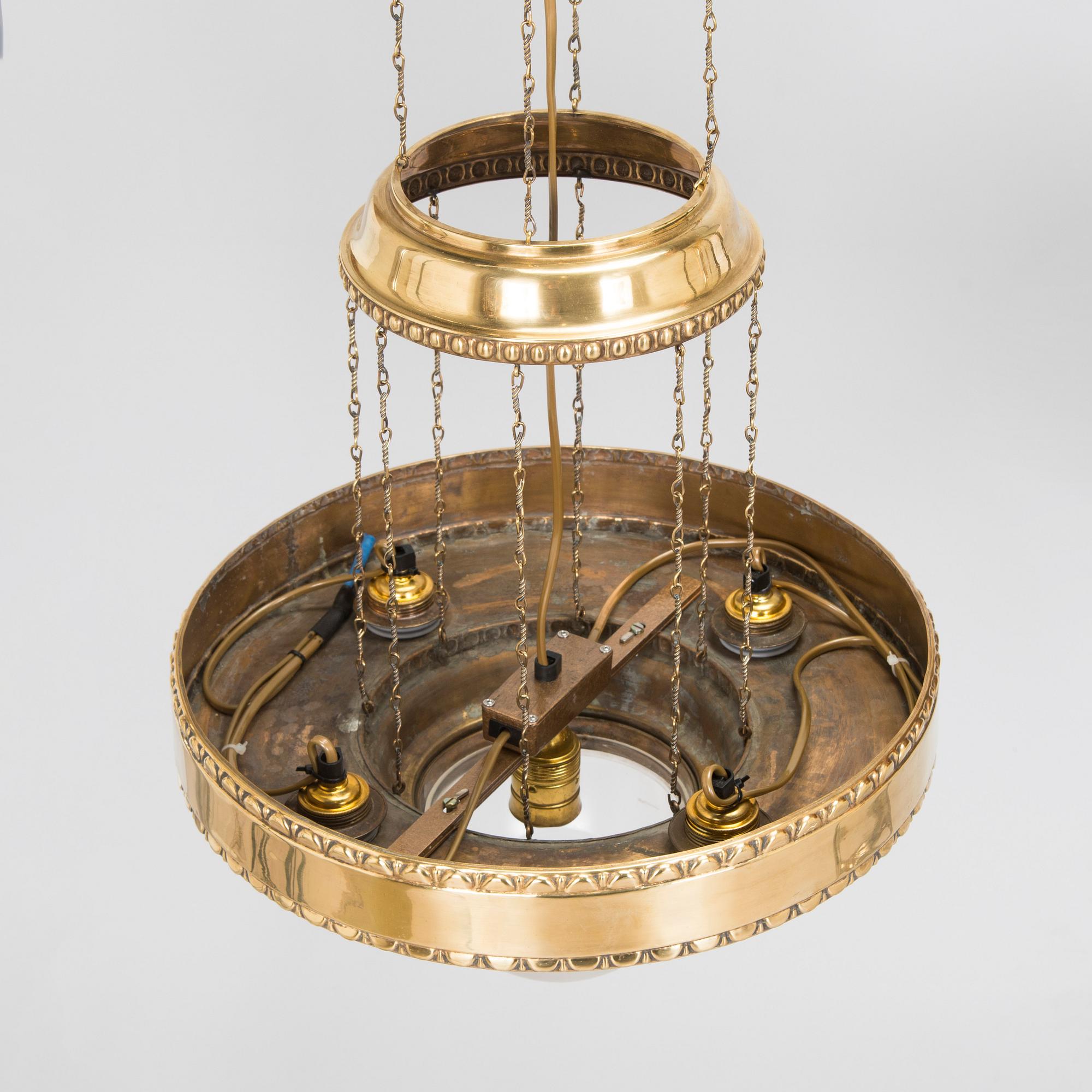 Eino Schroderus, Chandelier early 20th century.